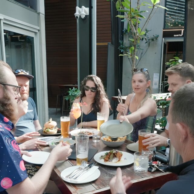 Cascade Courtyard Dining Experience