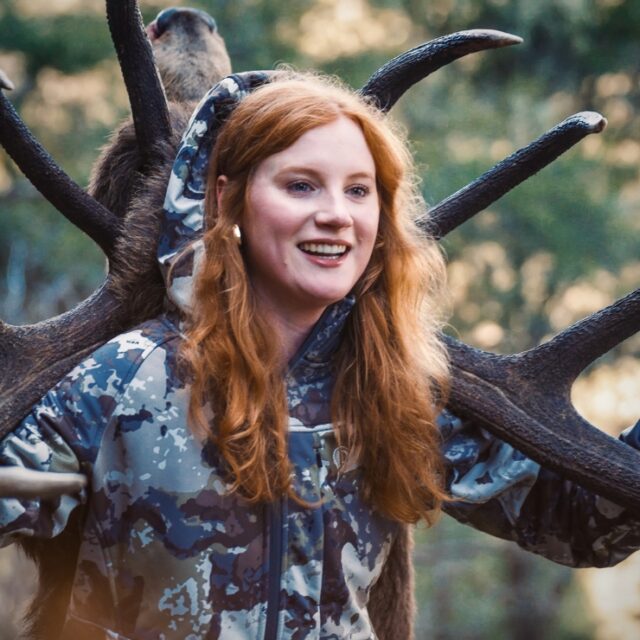 Female Hunter Red Stag New Zealand